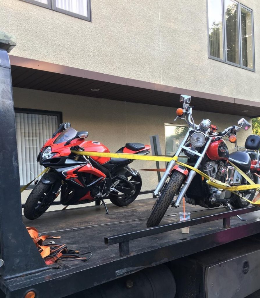 motorcycle towing nyc